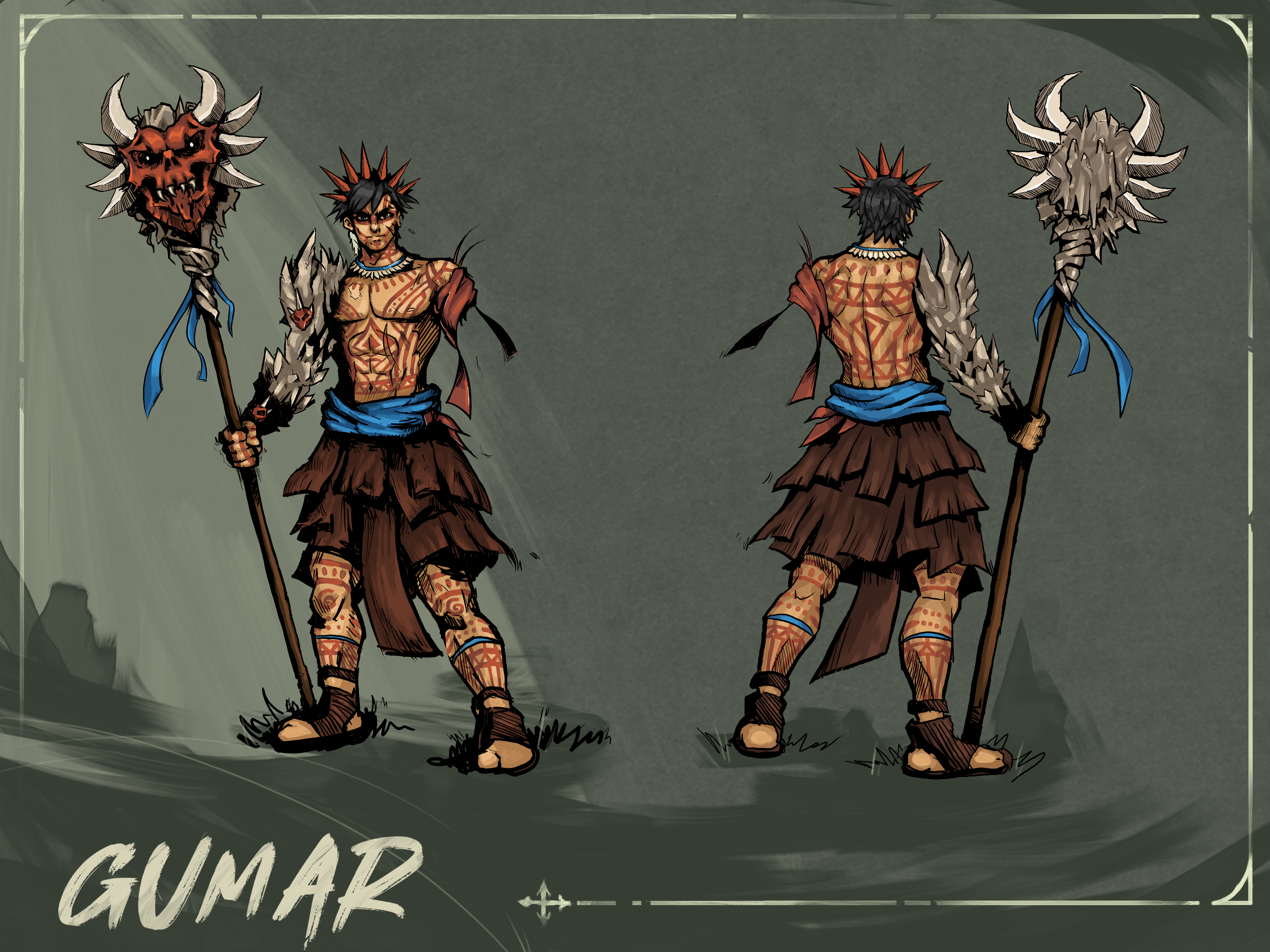 Digital artwork Gumar concept