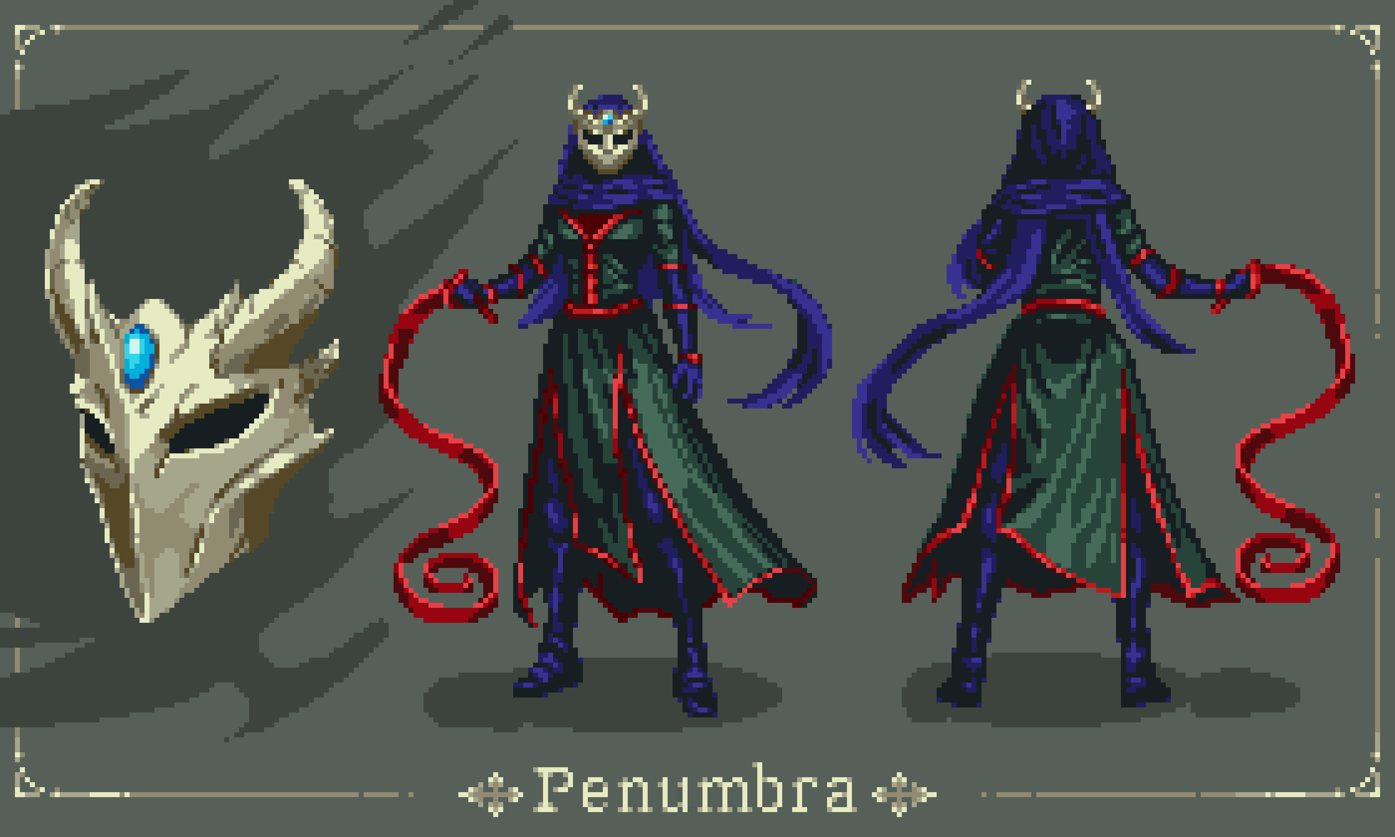 Pixel art concept Penumbra
