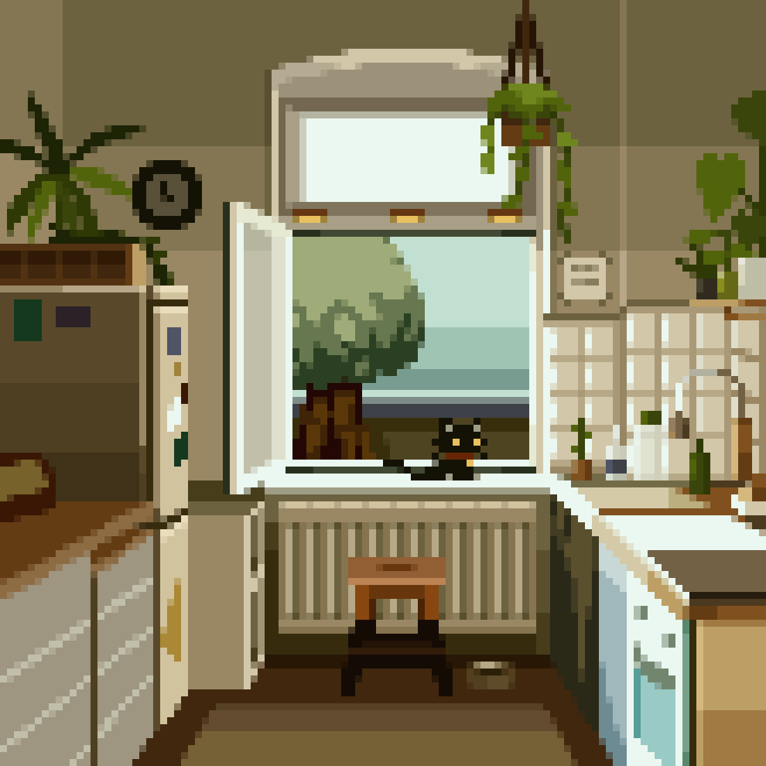 Pixel background 107