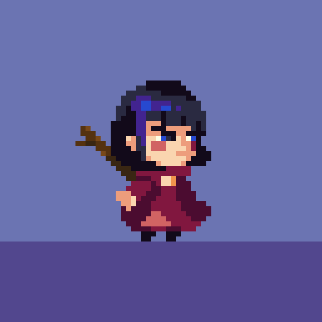 Character death animation