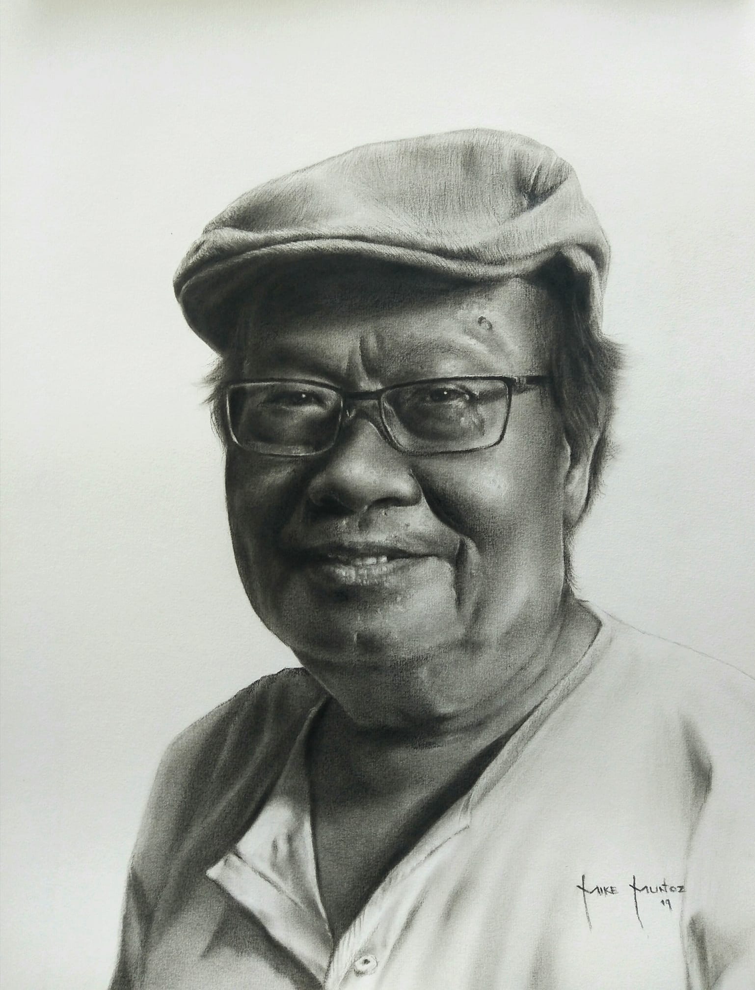 Traditional charcoal study 2